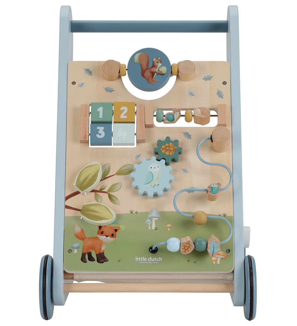 Little Dutch Multi-activity Baby Walker - Forest Friends