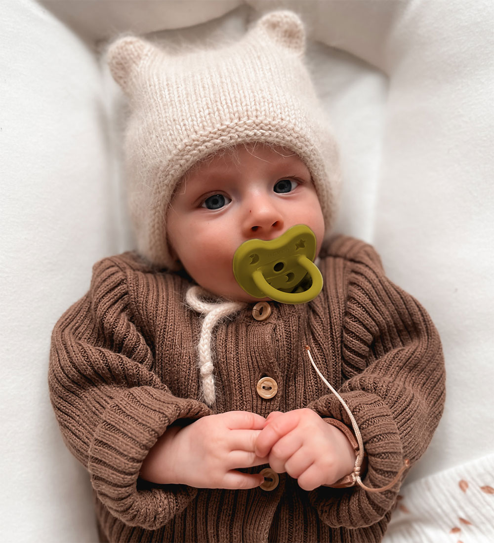 Hevea Pacifiers - 3-36 Mths. - 2-Pack - Natural Rubber - Archipe