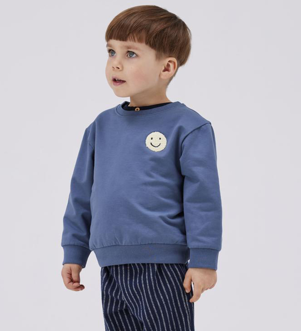 Name It Sweatshirt - NmmSumo - China Blue