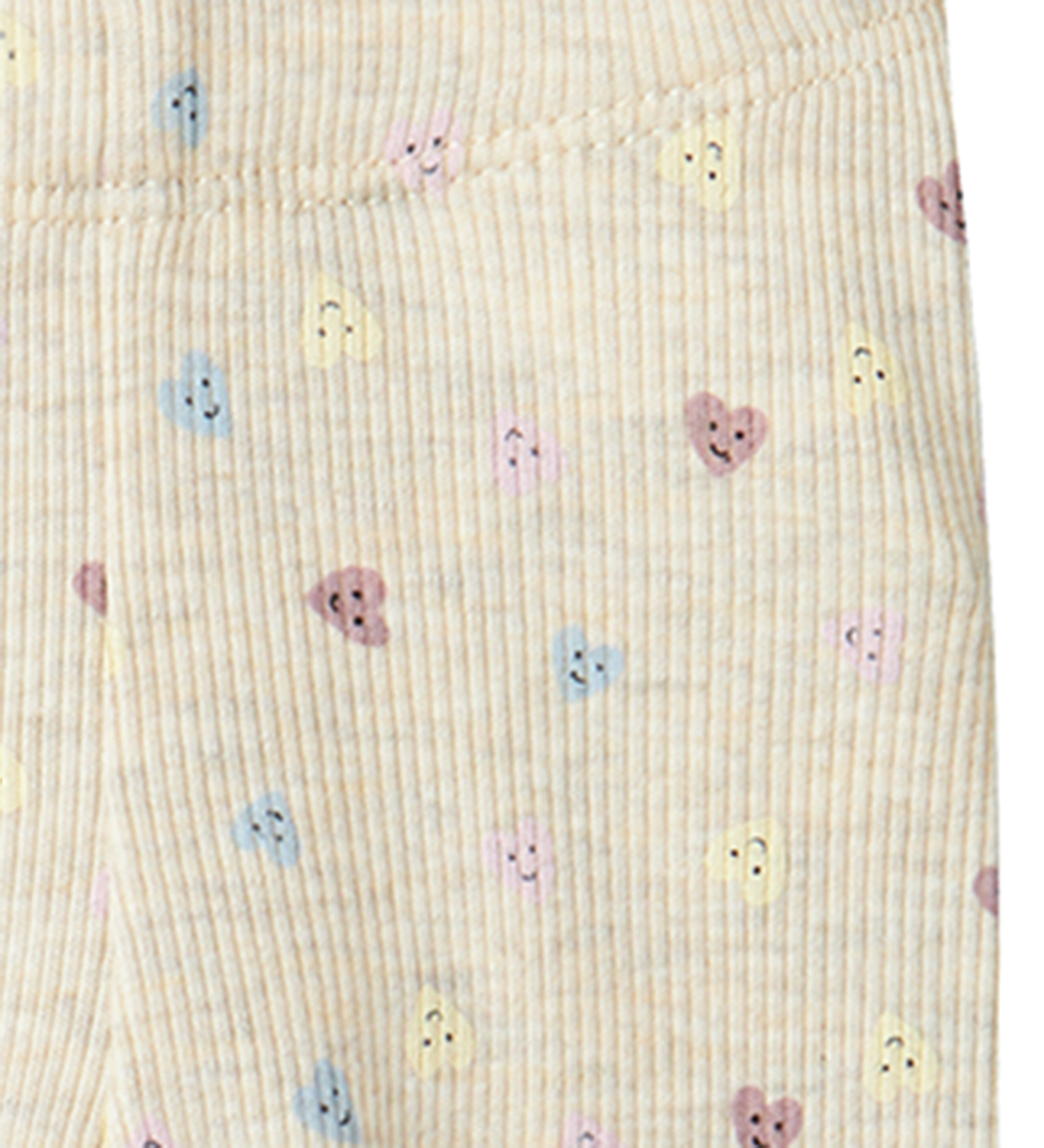 Name It Leggings - NbfSmiles - Peyote Melange