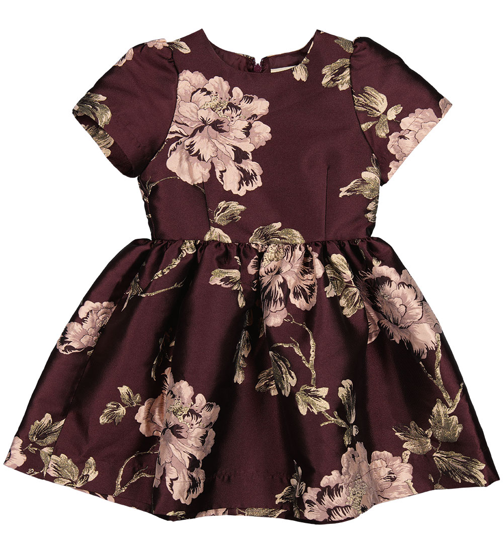 MarMar Kleid - Doreen - Deep Maulbeer-Jacquard