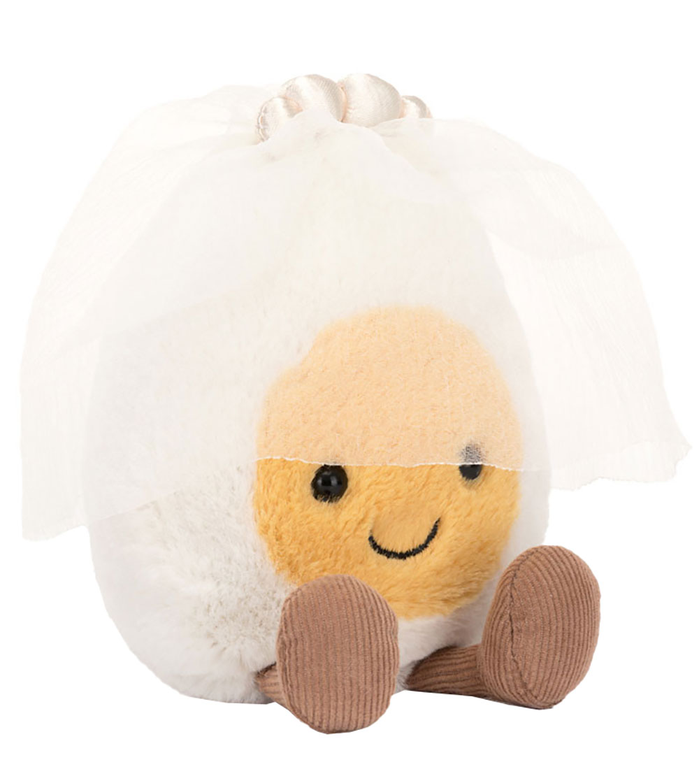 Jellycat Soft Toy - 14x9 cm - Amuseables Boiled Egg Bride