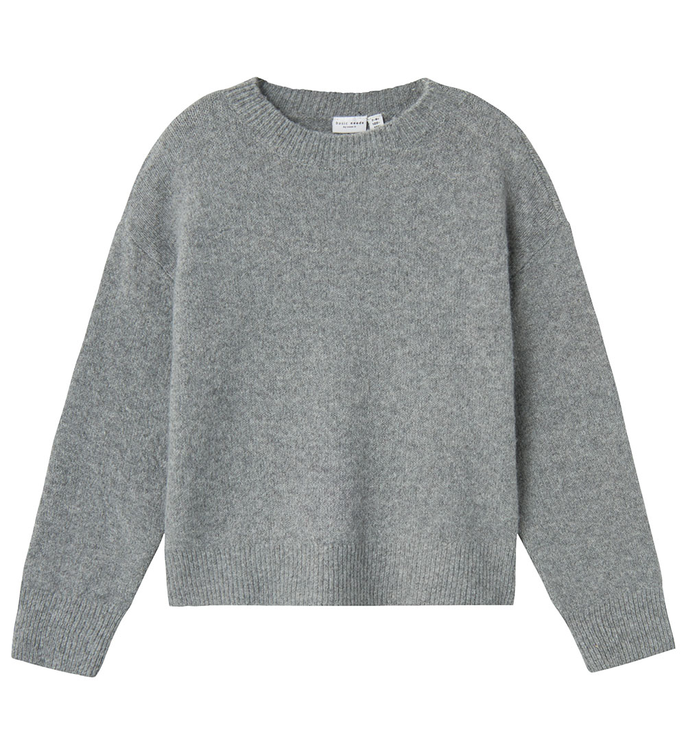 Name It Bluse - Strick - NkmVimmy - Grey Melange