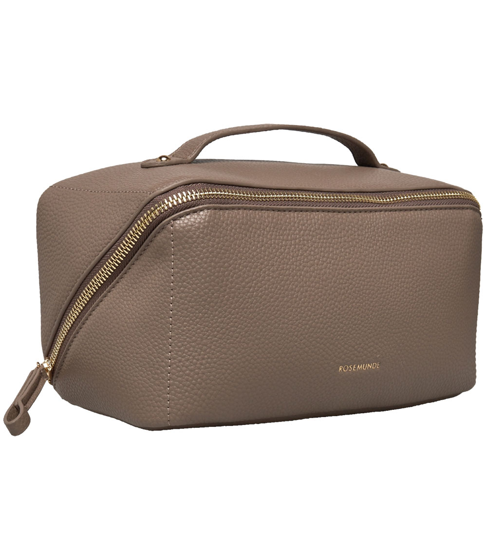 Rosemunde Cosmetic bag - Taupe Brown/Gold