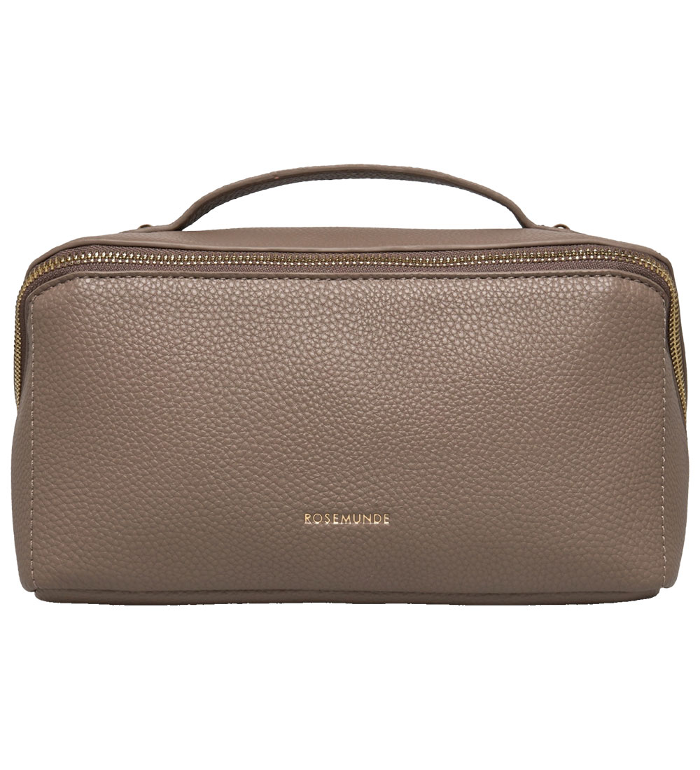Rosemunde Cosmetic bag - Taupe Brown/Gold