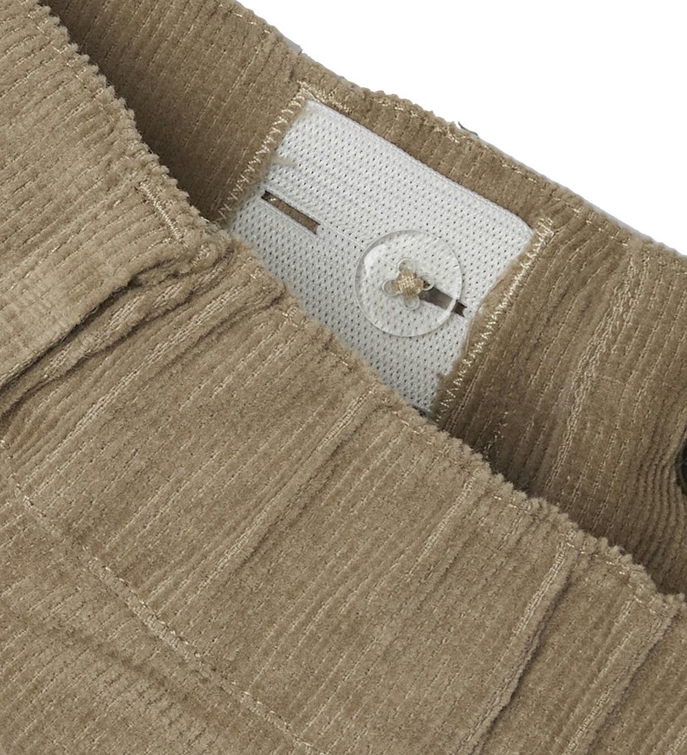 Name It Corduroy Trousers - NmmBen - Weathered Teak