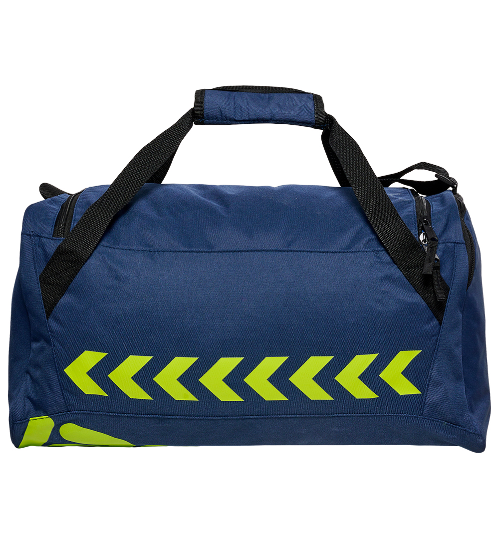 Hummel Sports Bag - Large - Core - Dark Denim/Lime Punch