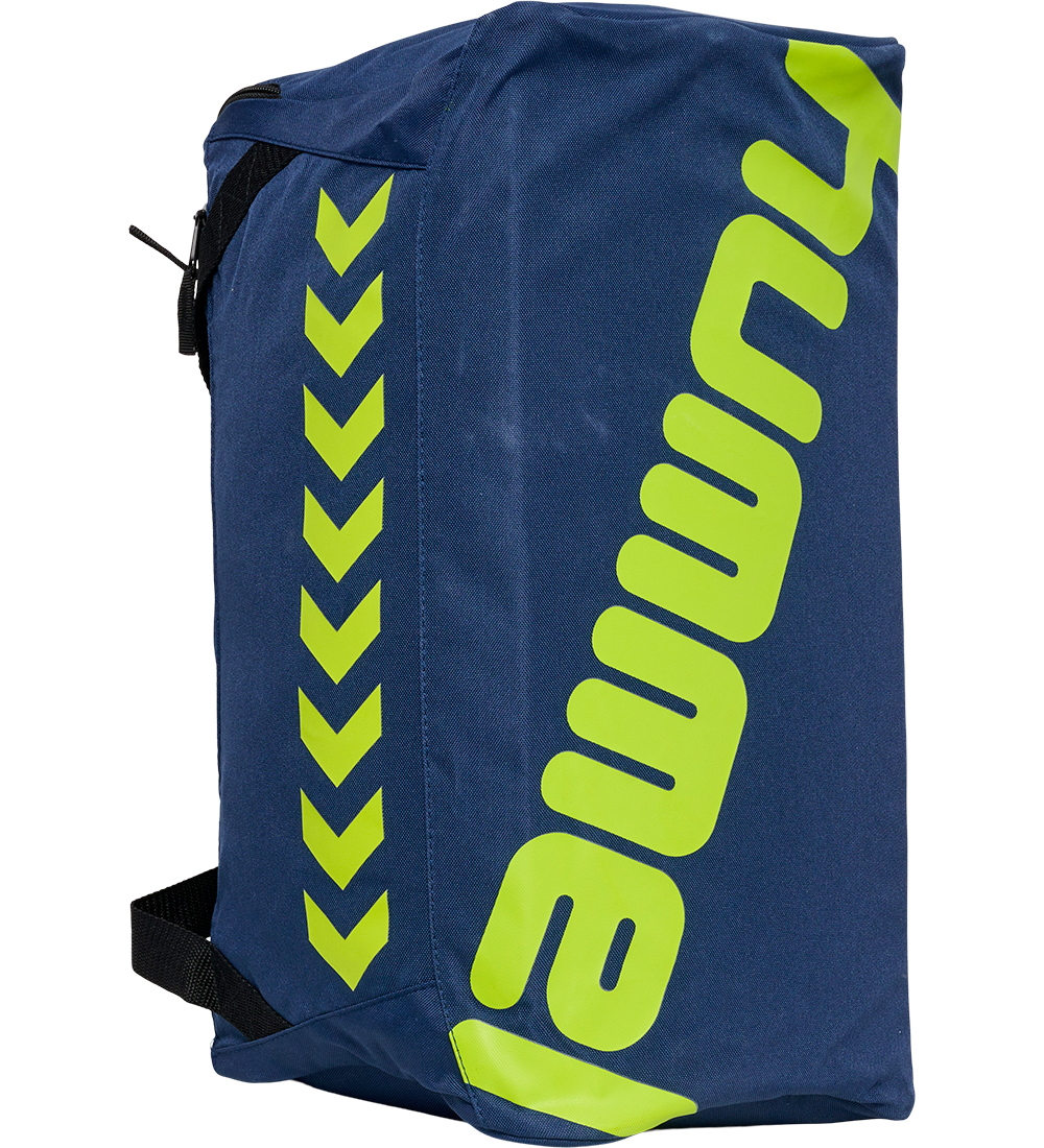 Hummel Sports Bag - Large - Core - Dark Denim/Lime Punch
