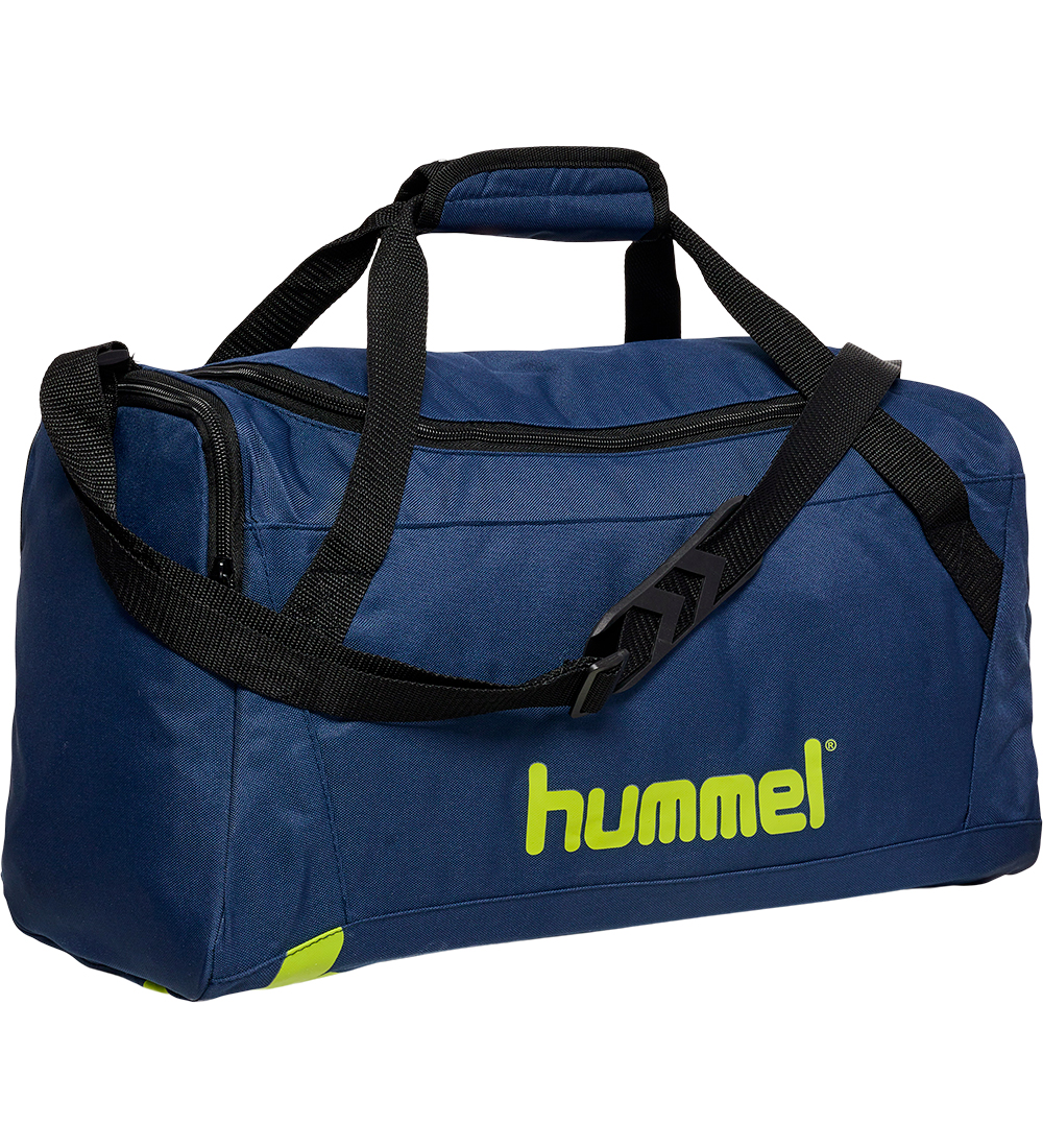 Hummel Sports Bag - Large - Core - Dark Denim/Lime Punch