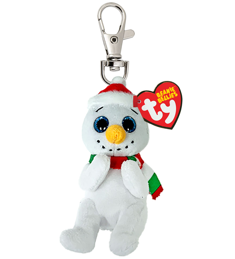 Ty Keychain w. Soft Toy - Beanie Bellies - 11 cm - Brrrnard