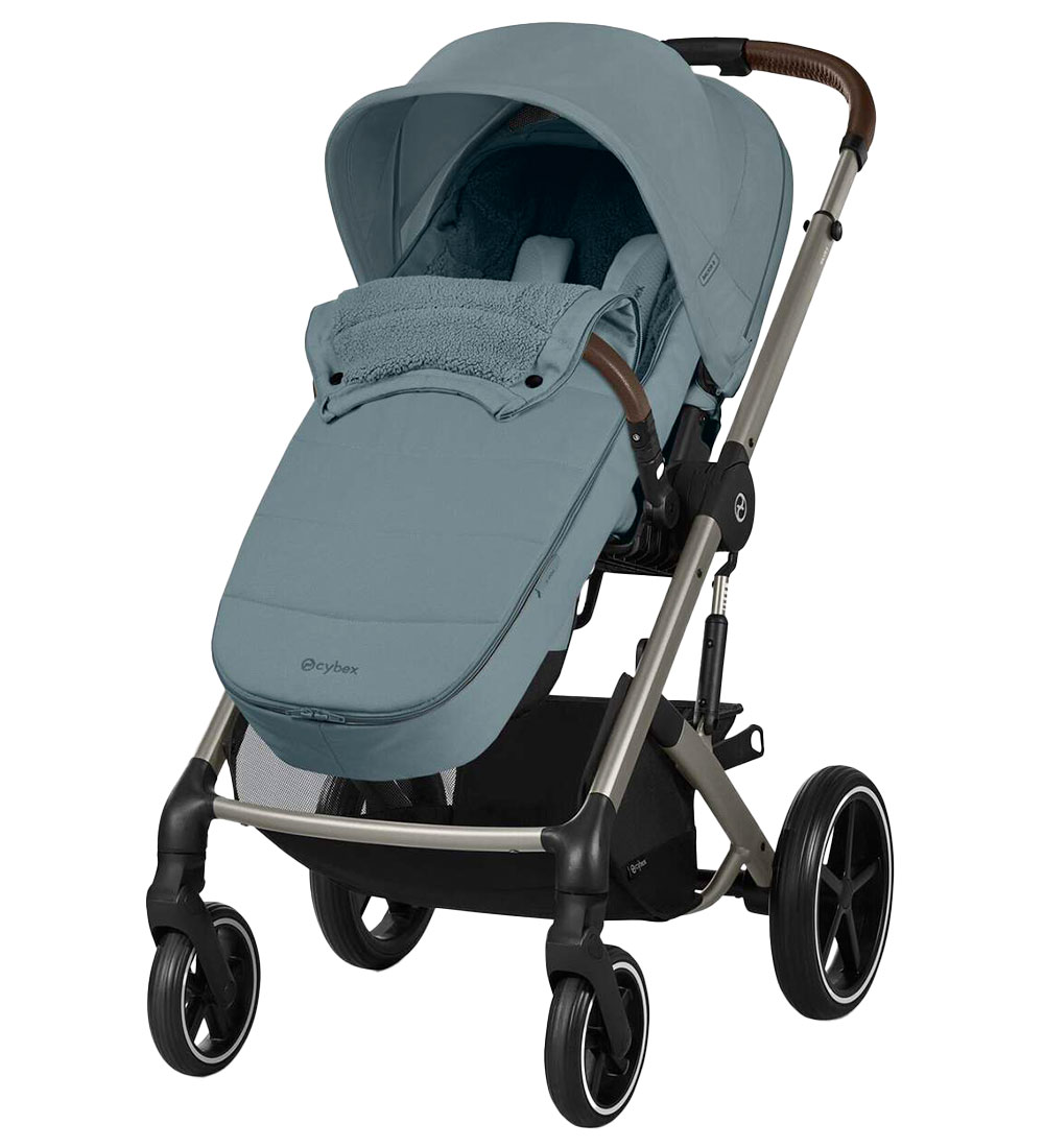 Cybex Footmuff - Gold - Stormy Blue