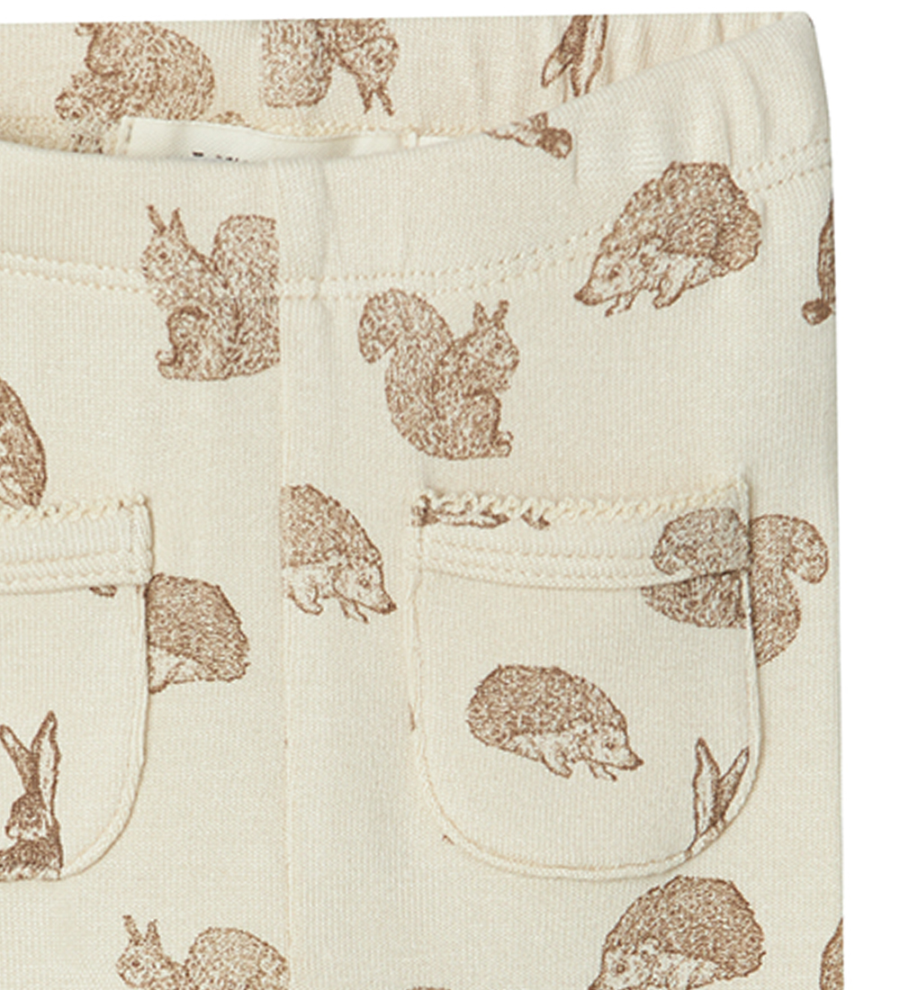 Lil' Atelier Leggings - Nbfsaba - Turteltaube