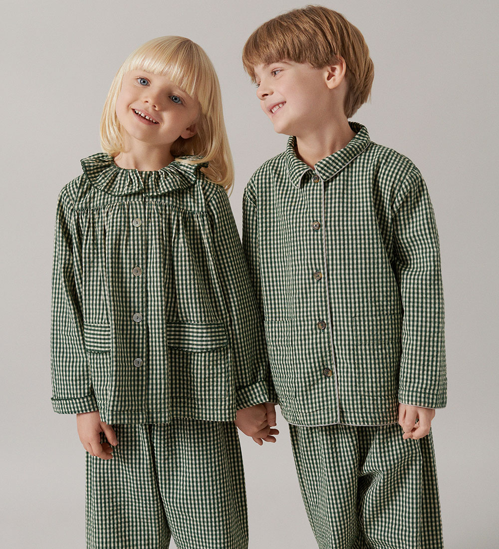 MarMar Pyjama Set - Green Check