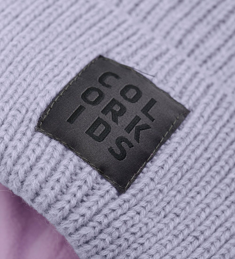 Color Kids Beanie - Wool/Acrylic - Languid Lavender