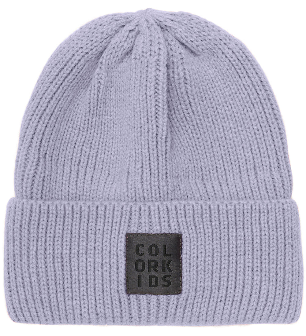 Color Kids Beanie - Wool/Acrylic - Languid Lavender