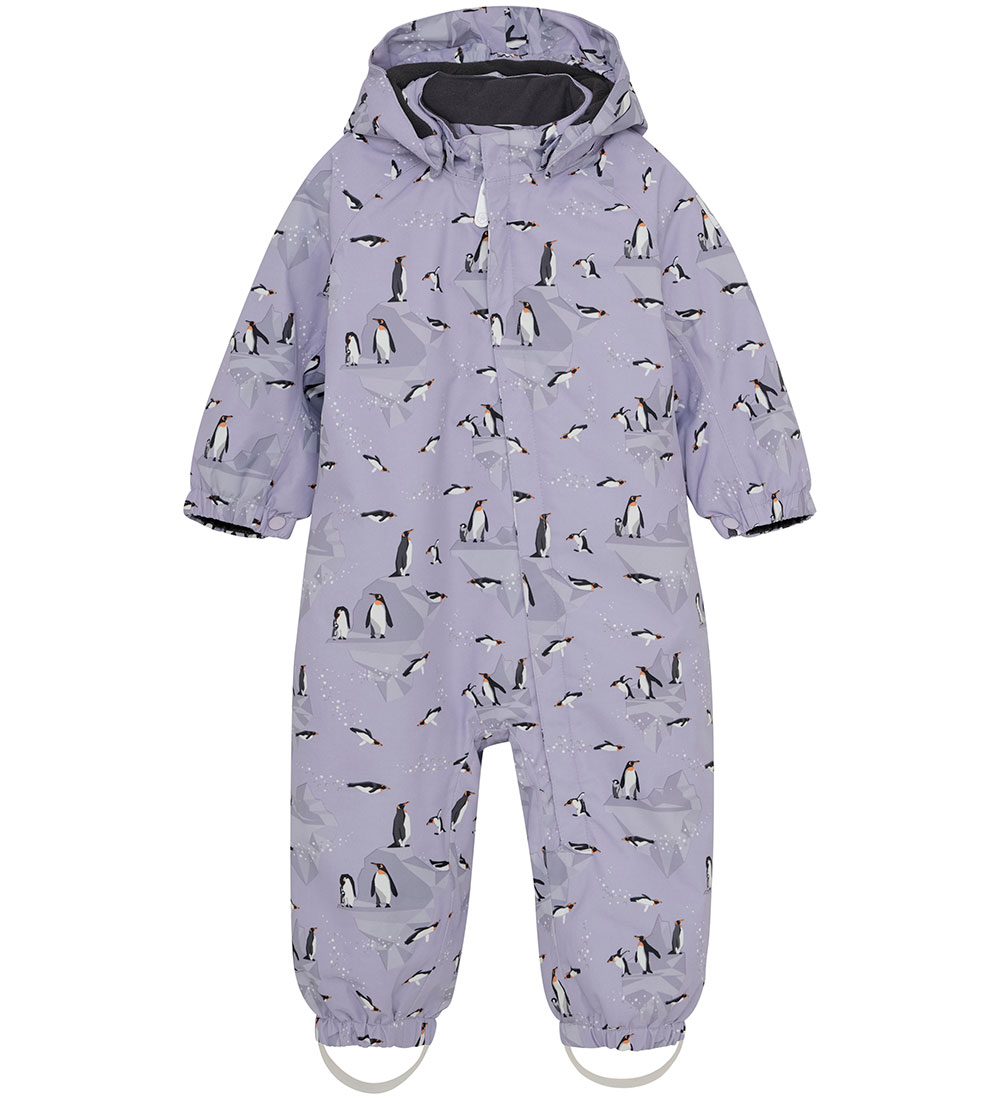 Color Kids Schneeanzug - Langweilige Lavender m. Pinguine