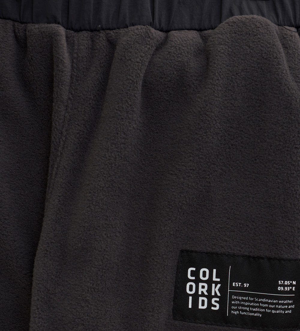 Color Kids Fleece trousers - Phantom