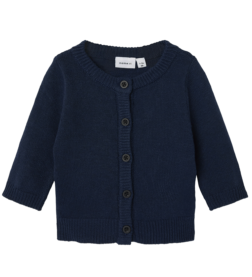 Name It Cardigan - Knitted - NbmOlaske - Inkwell