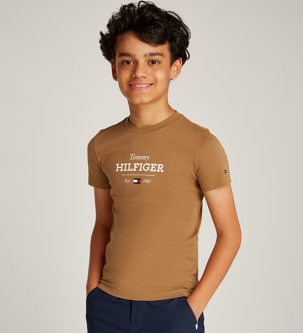 Tommy Hilfiger T-shirt - Monotype 1985 - Hickory