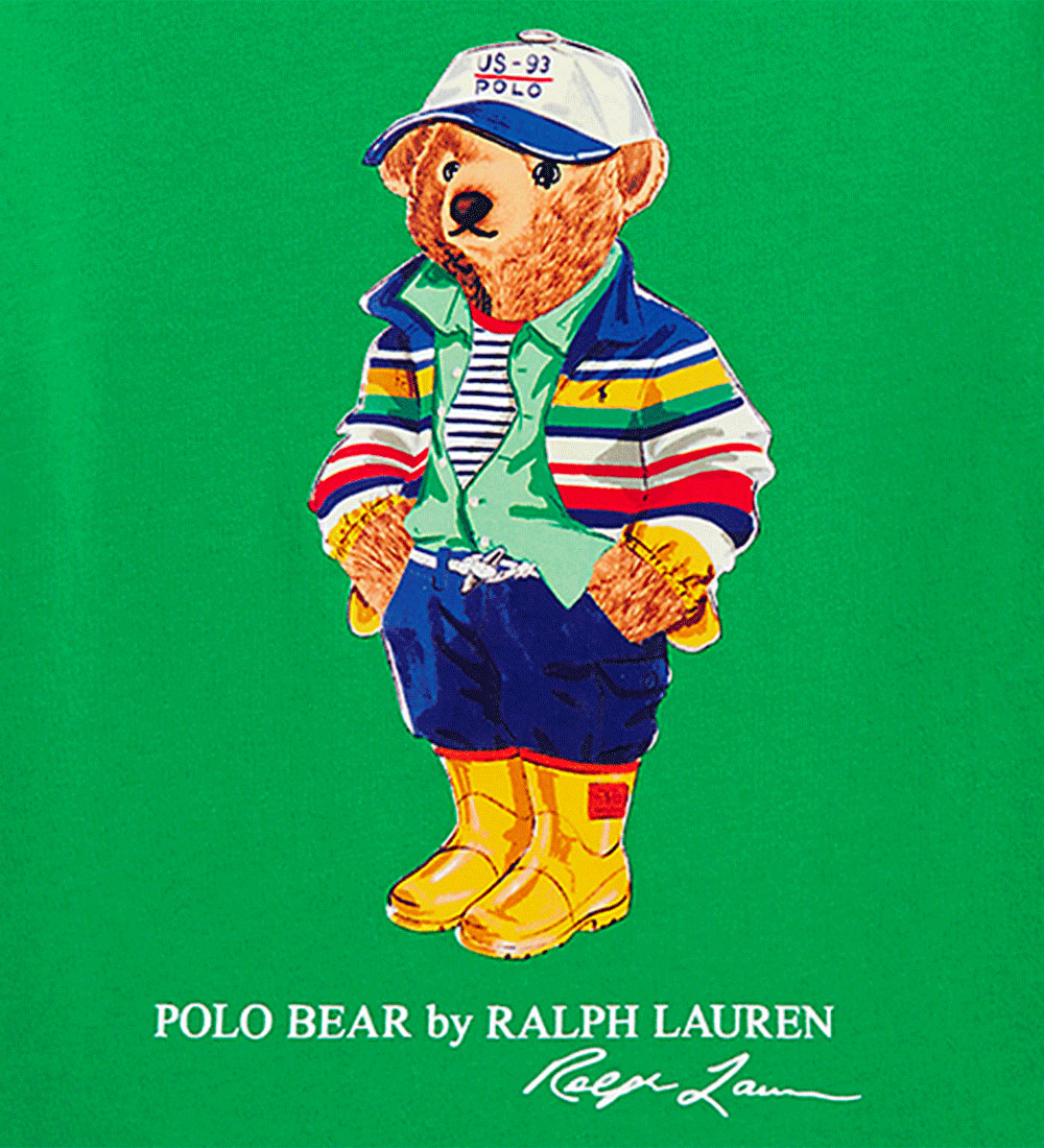 Polo Ralph Lauren T-shirt - Green w. Soft Toy