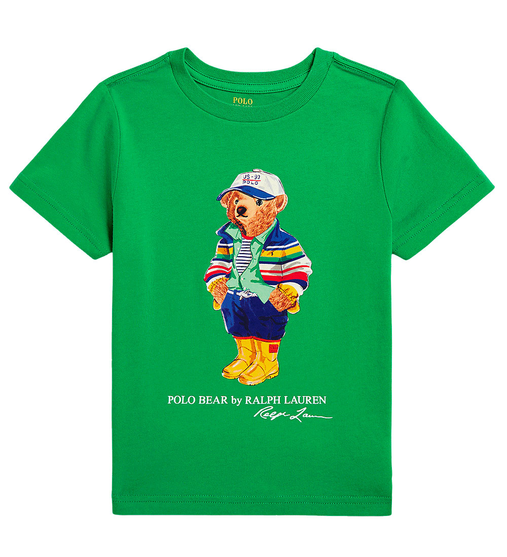 Polo Ralph Lauren T-shirt - Green w. Soft Toy