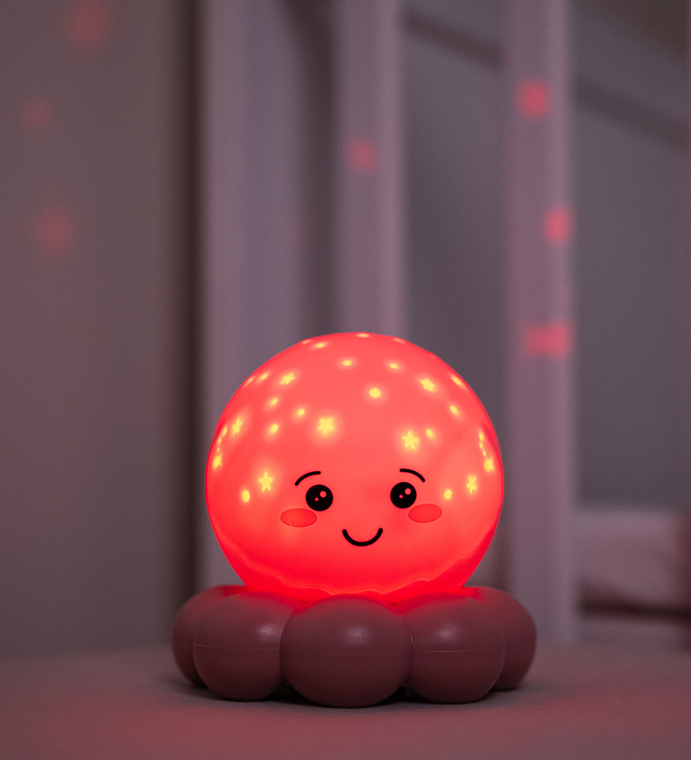 Cloud-B Night Lamp - Twinkles To Go Octo - Pastel Pink
