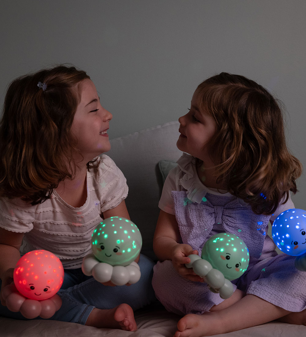 Cloud-B Night Lamp - Twinkles To Go Octo - Pastel Pink