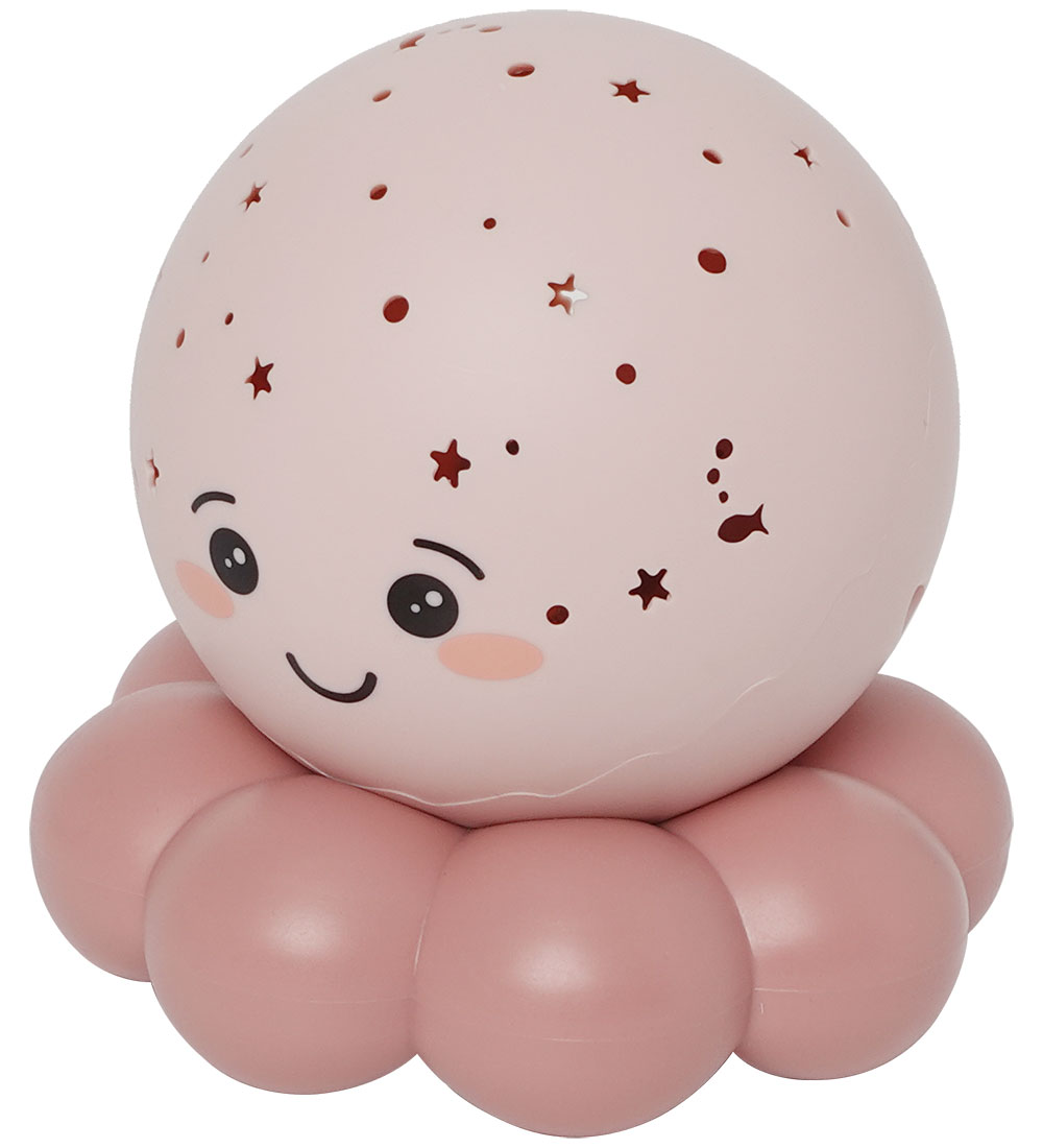 Cloud-B Night Lamp - Twinkles To Go Octo - Pastel Pink