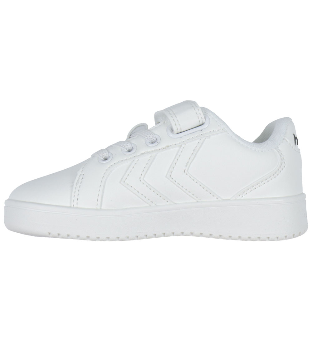 Hummel Schuhe - Derby Court JR - Bright White