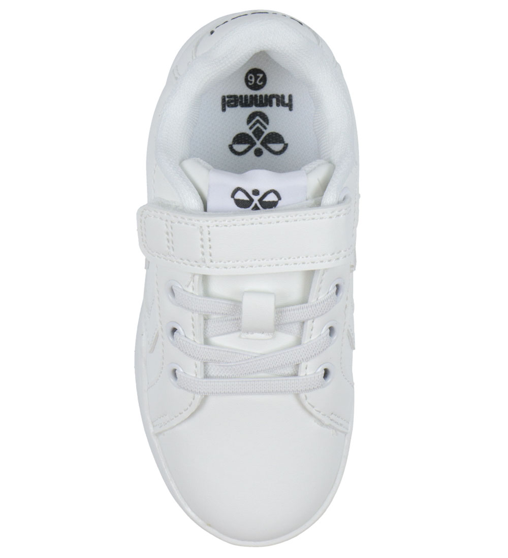 Hummel Schuhe - Derby Court JR - Bright White