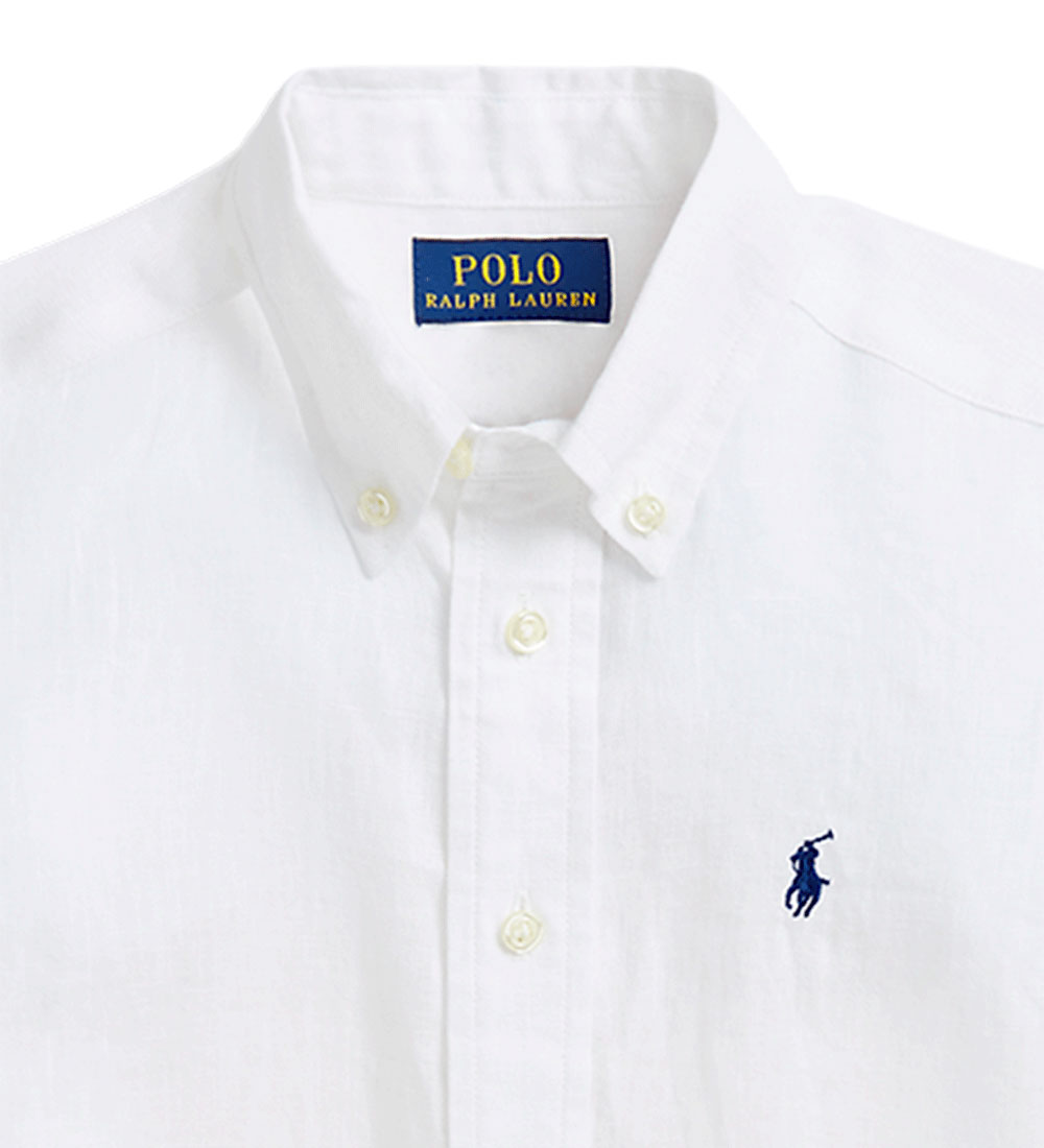Polo Ralph Lauren Overhemd - Linnen - Wit
