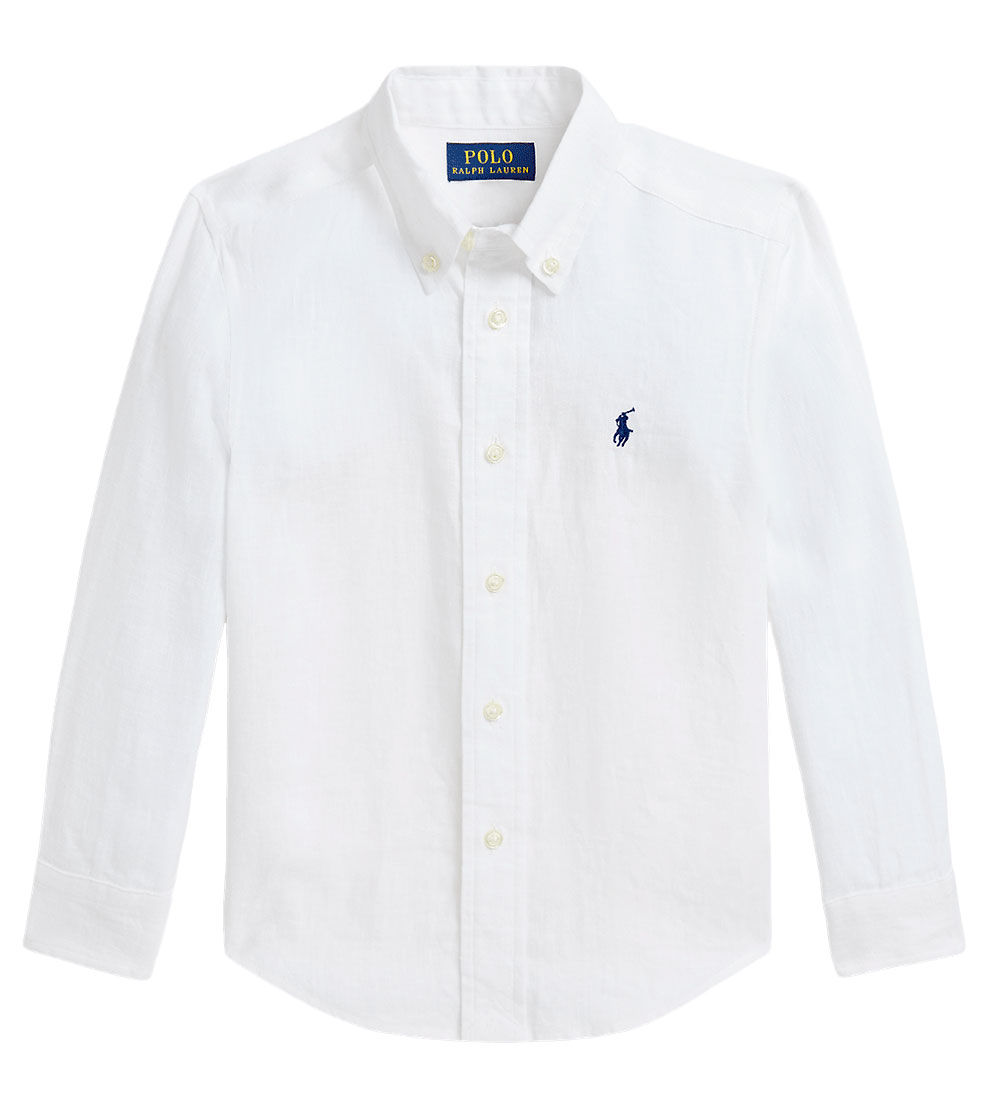 Polo Ralph Lauren Overhemd - Linnen - Wit