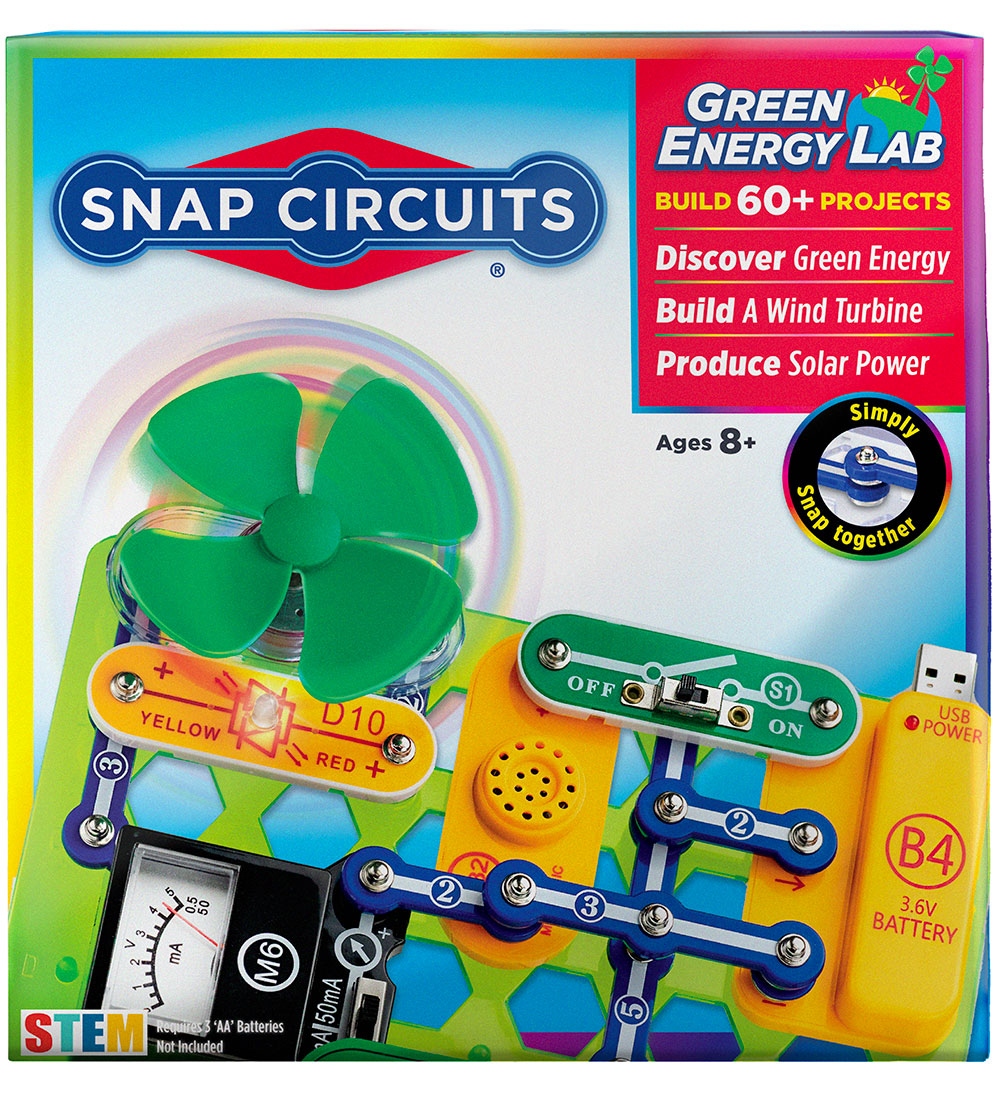 Set Snap Circuits - Green Laboratoire d'énergie