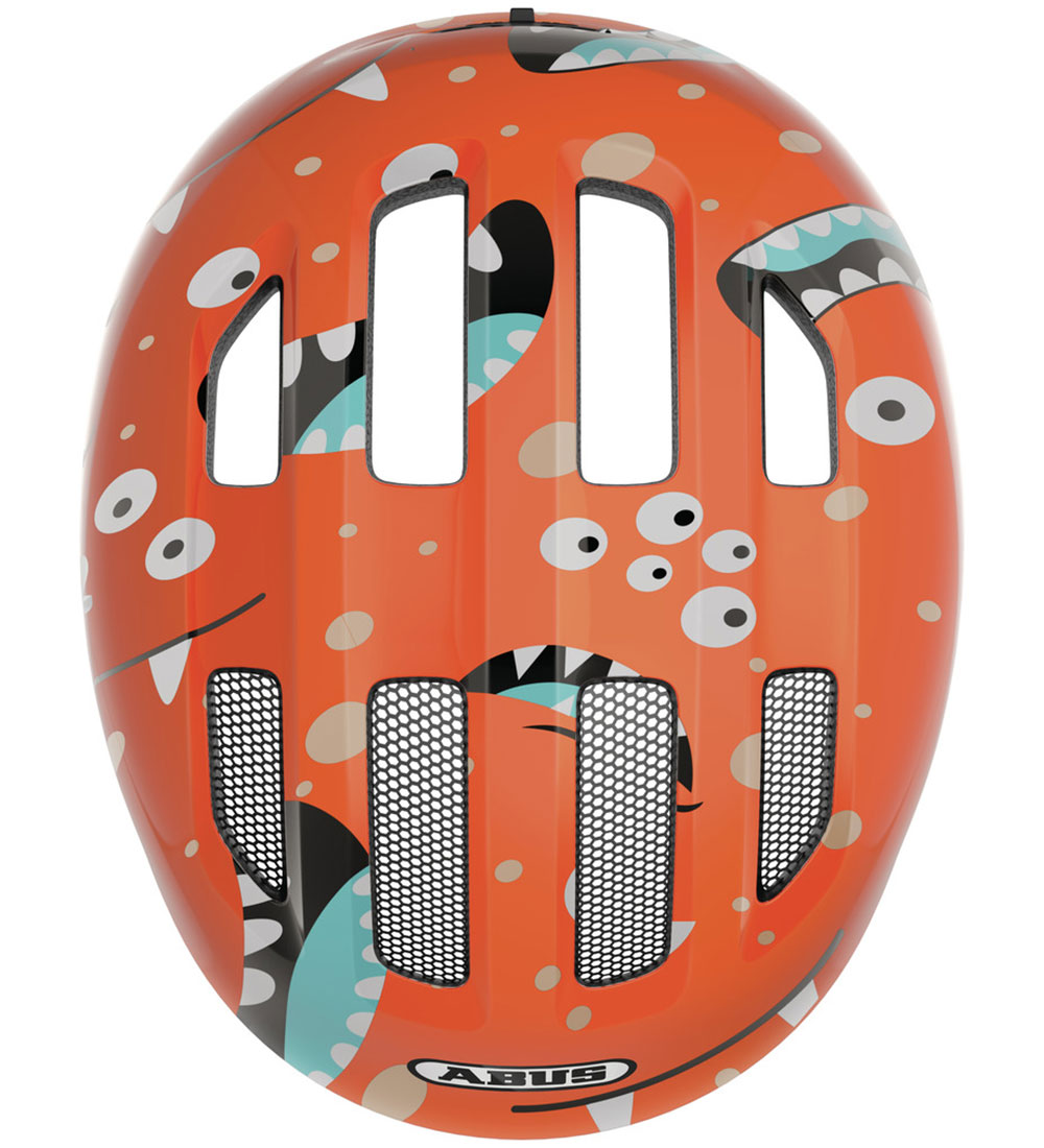 Abus Sykkelhjelm - Smiley 3.0 - Oransje Monster
