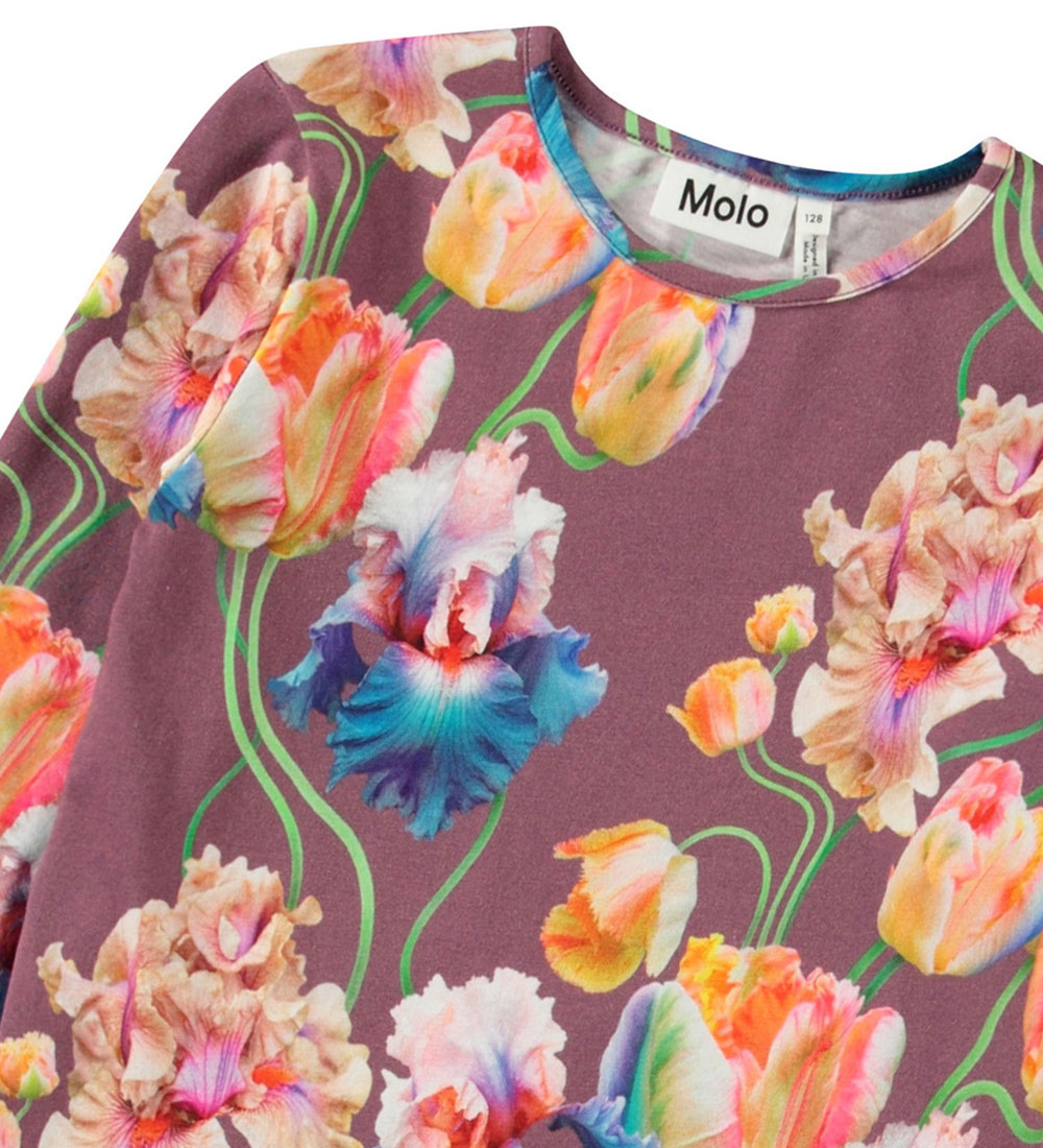 Molo Blouse - Rose - Rainbow Tulips
