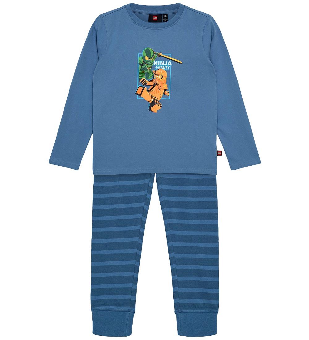 LEGO® Ninjago Pyjama Set - LWAris 703 - Blue w. Print