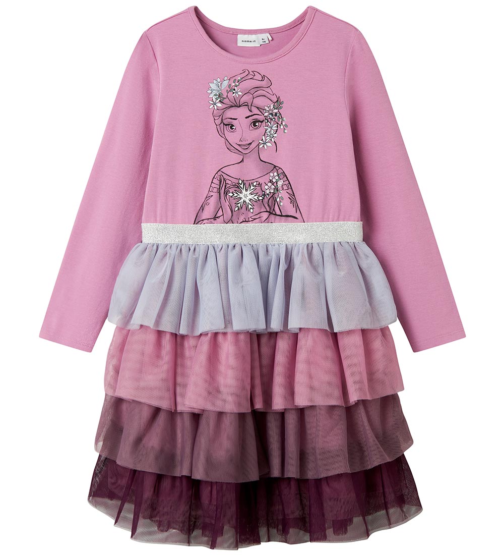 Name It Kleid - Gefroren - NmfOkanna - Mauve Orchid