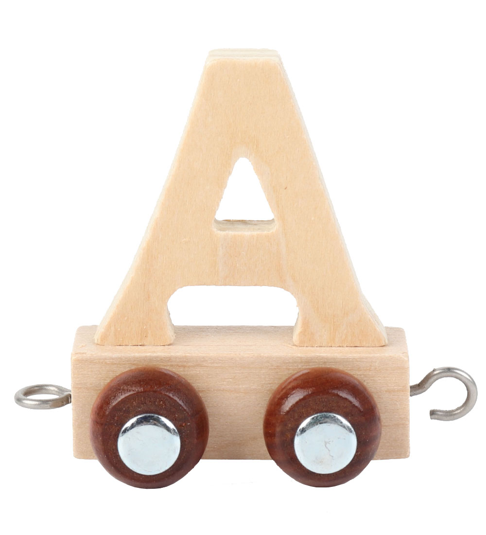 Kinder and Kids Alphabet Train - Wood - A
