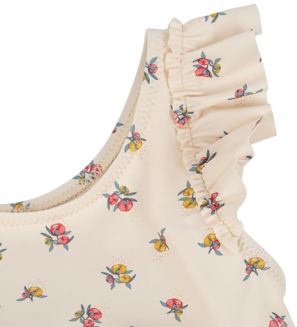 Konges Sløjd Swimsuit - Frill - Peonia Rose