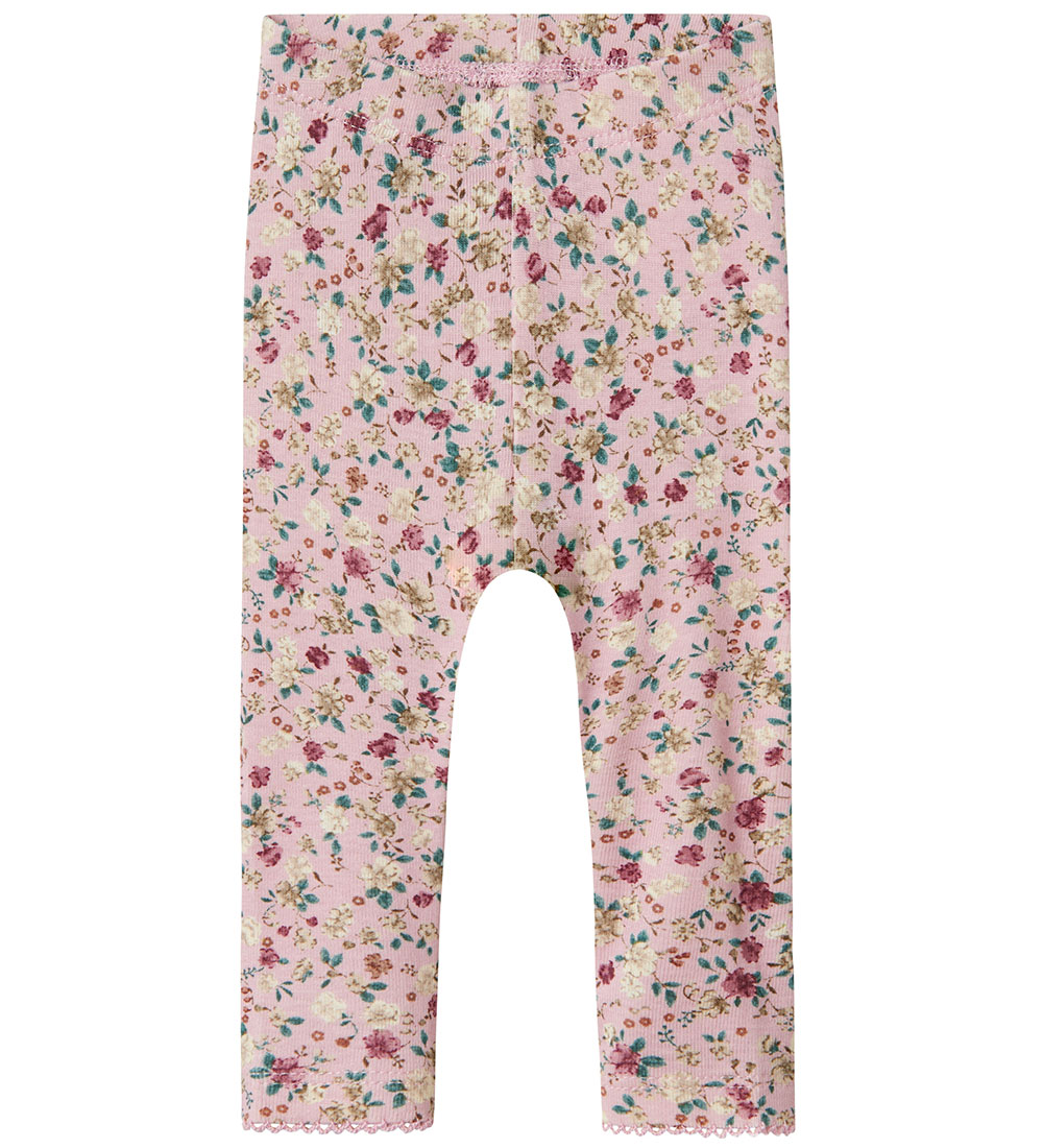 Name It Set - Leggings/Bodysuit L/æ - NbfSolla - Corsage w. Flow