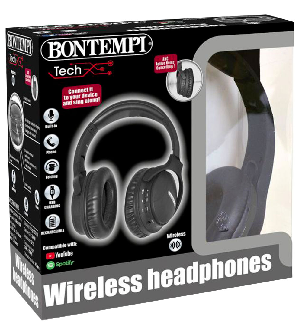 Bontempi Headphones - Wireless - Black