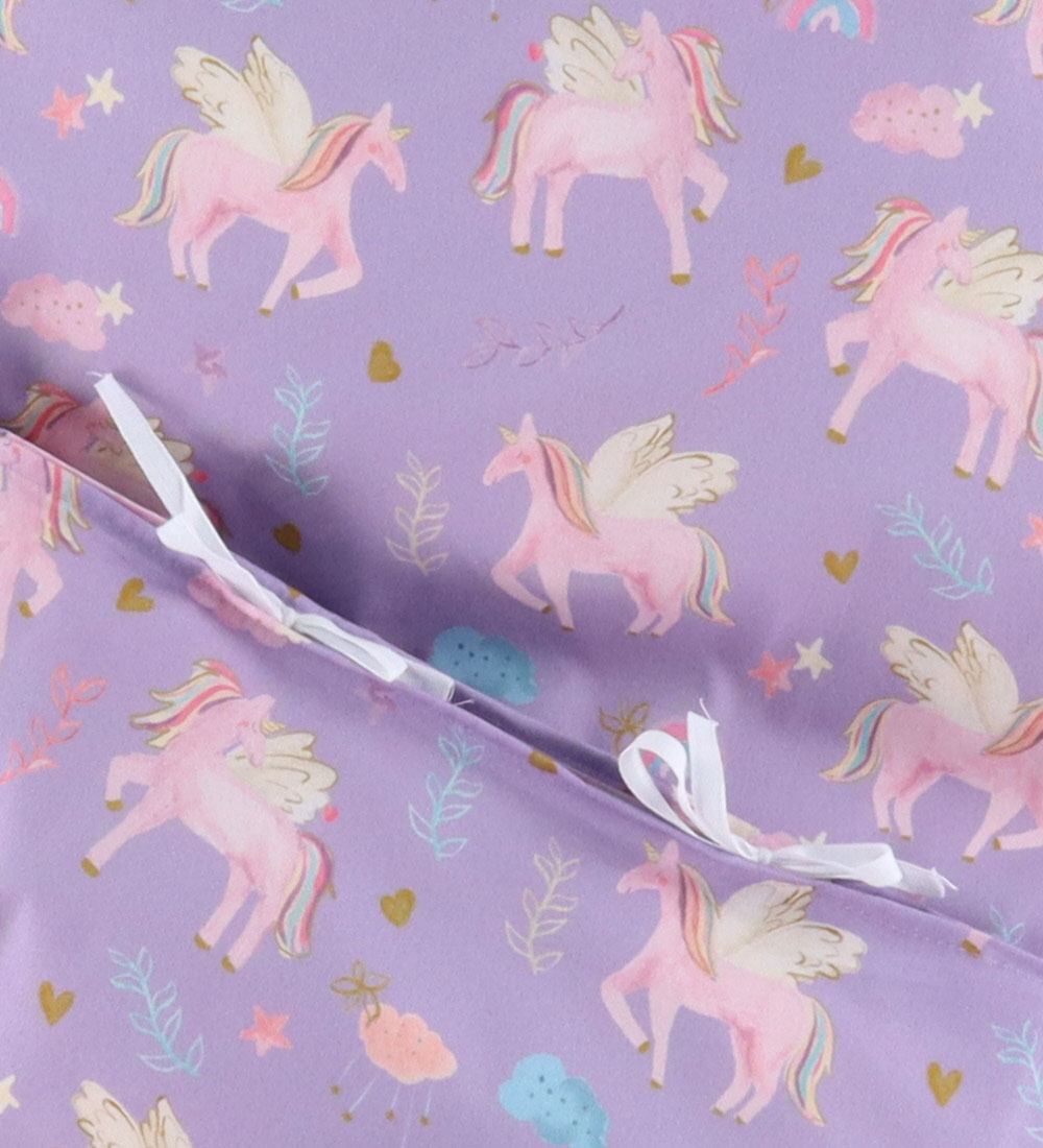 Nørgaard Madsens Bedding - Junior - Purple w. Unicorns
