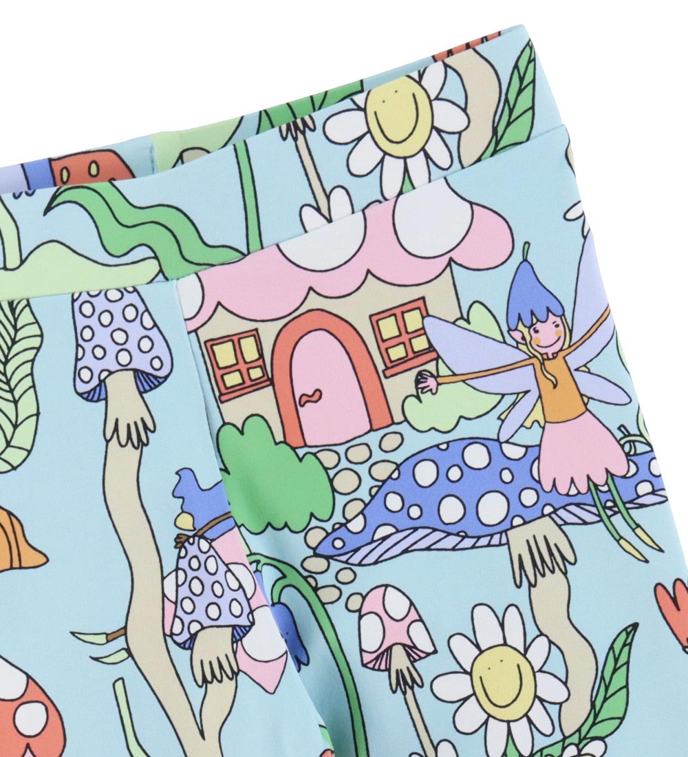 Stella McCartney Kids Leggings - Verdino m. Print