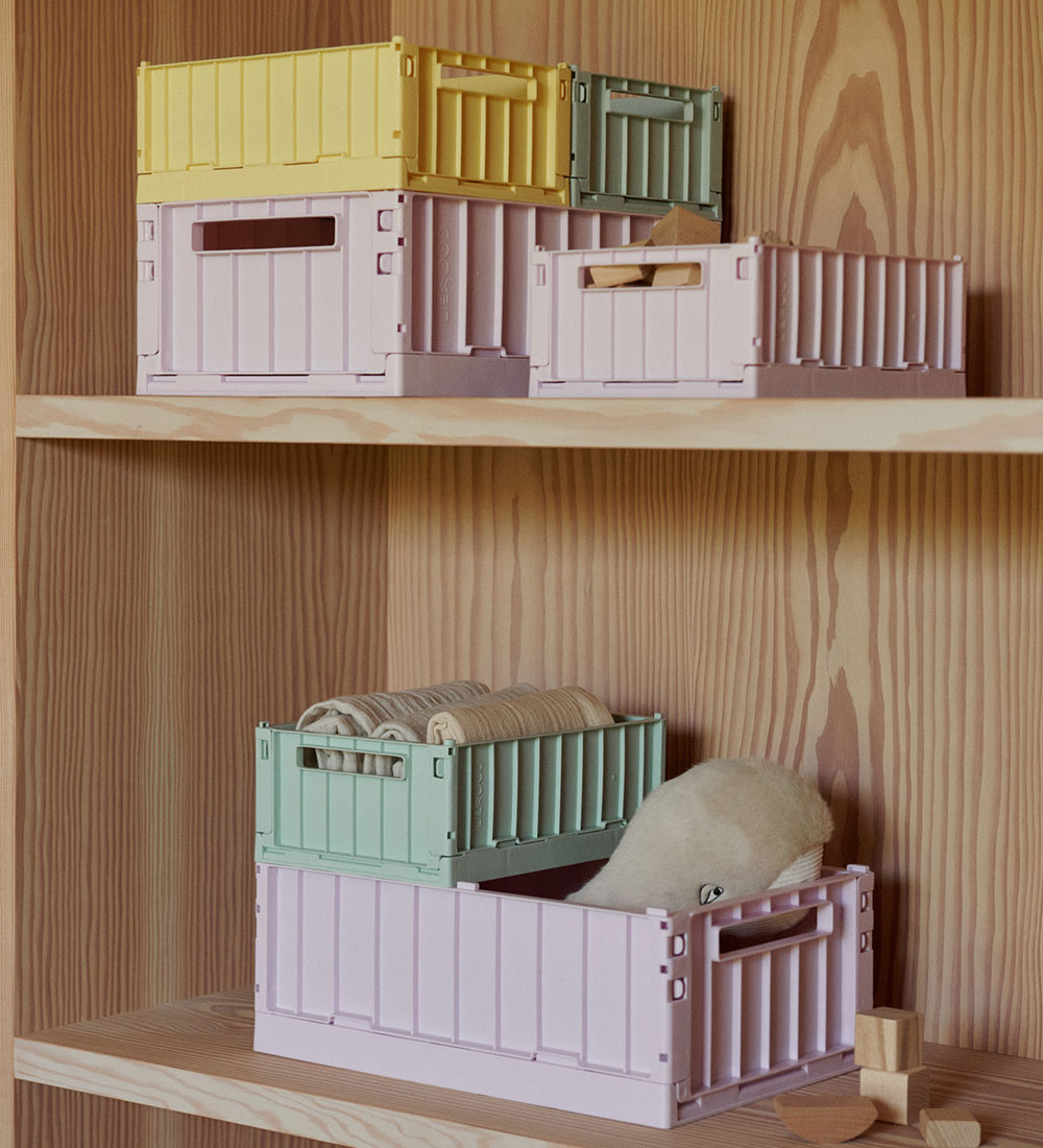 Liewood Foldable Box - 25x18x9,5 cm - Small - Weston - Light Pep