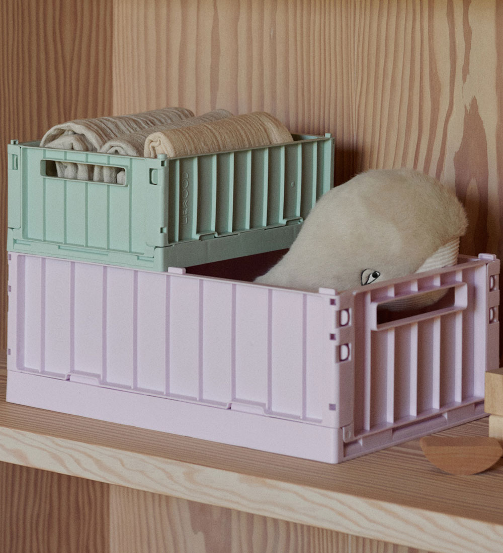 Liewood Foldable Box - 25x18x9,5 cm - Small - Weston - Light Pep