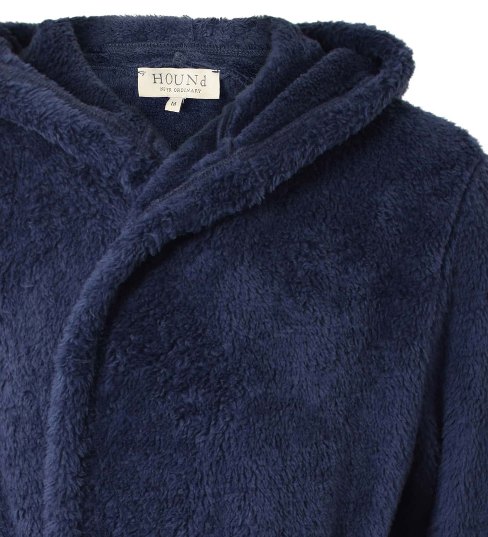 Hound Bathrobe - Navy