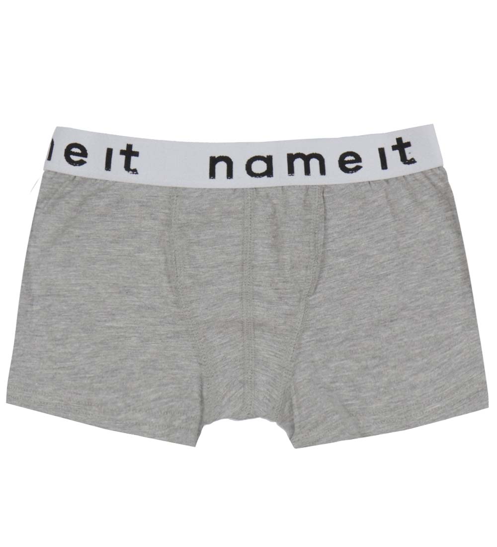Name It Boxershorts - NkmBoxer - 3-pack - Svart/Bright White Mid