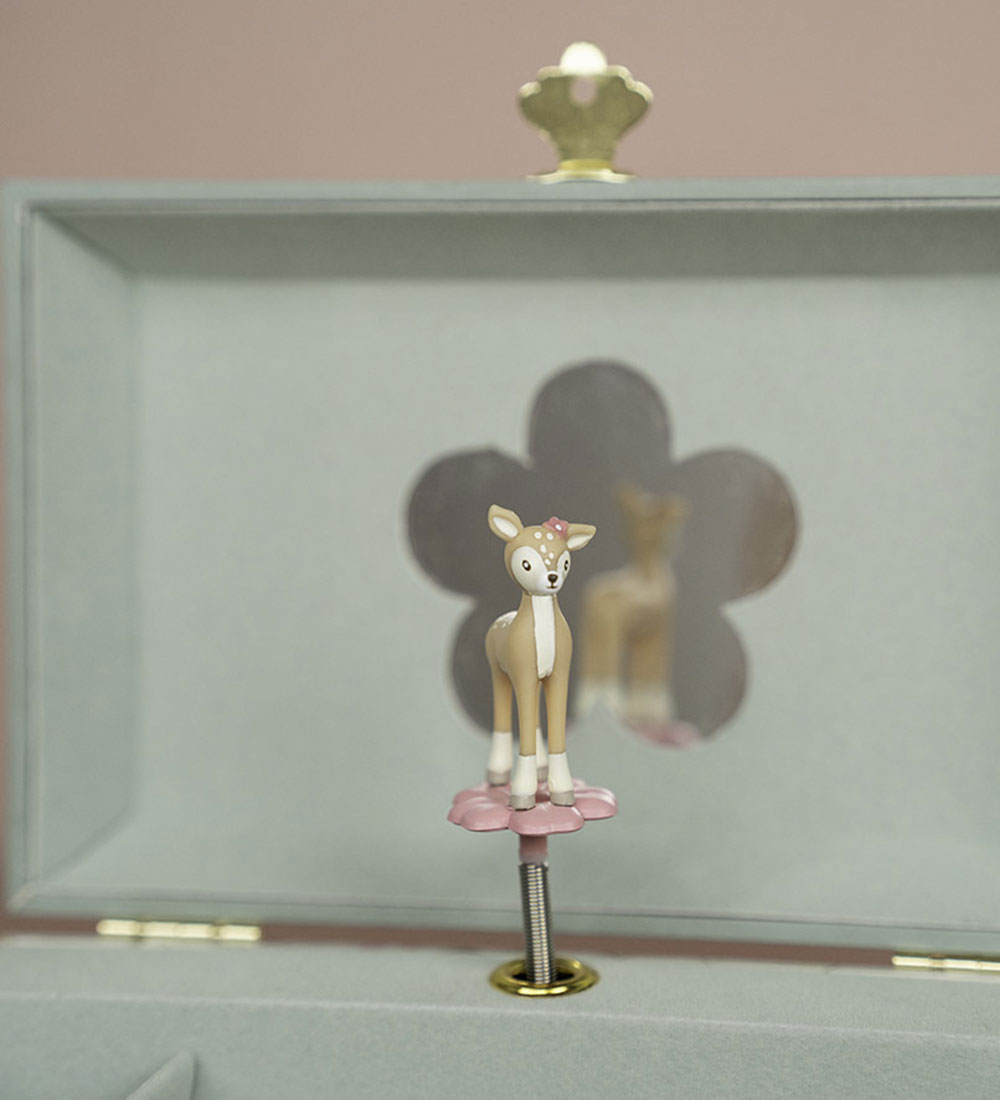 Little Dutch Trinket Box w. Music - Deer - Forest Friends