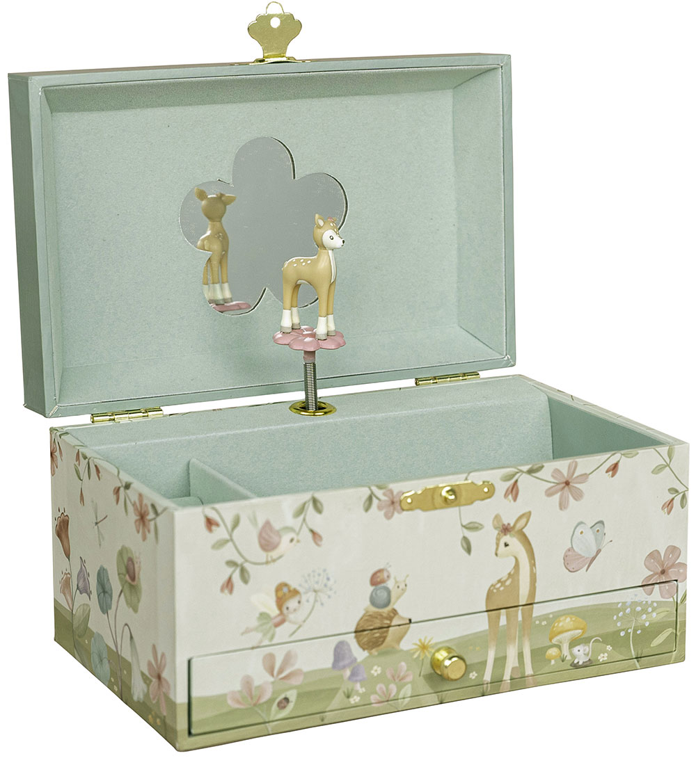 Little Dutch Trinket Box w. Music - Deer - Forest Friends