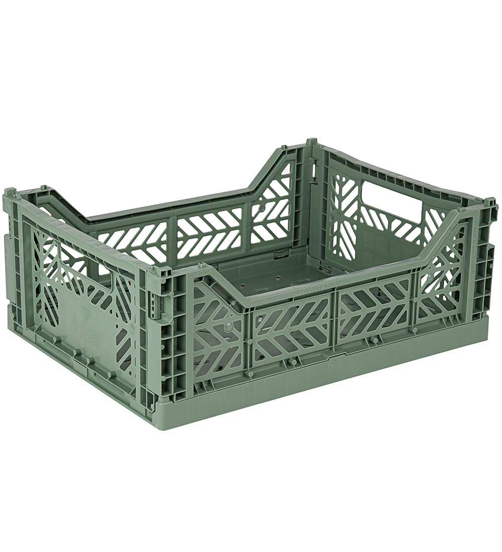 Boîte Pliante Aykasa - 40x30x15 cm - Midi - Amande Green
